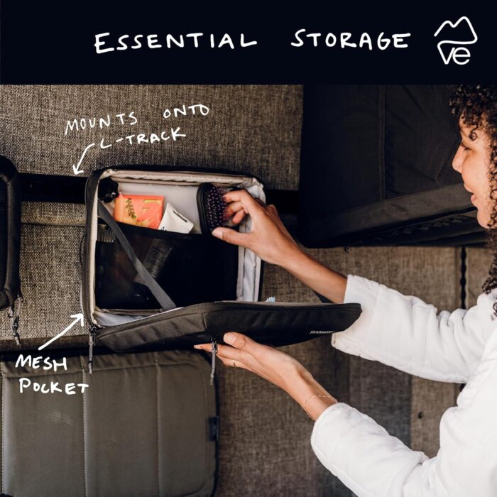 VanEssential Soft Sided Venture L-Track Mounted Storage Bag Large - Image 3