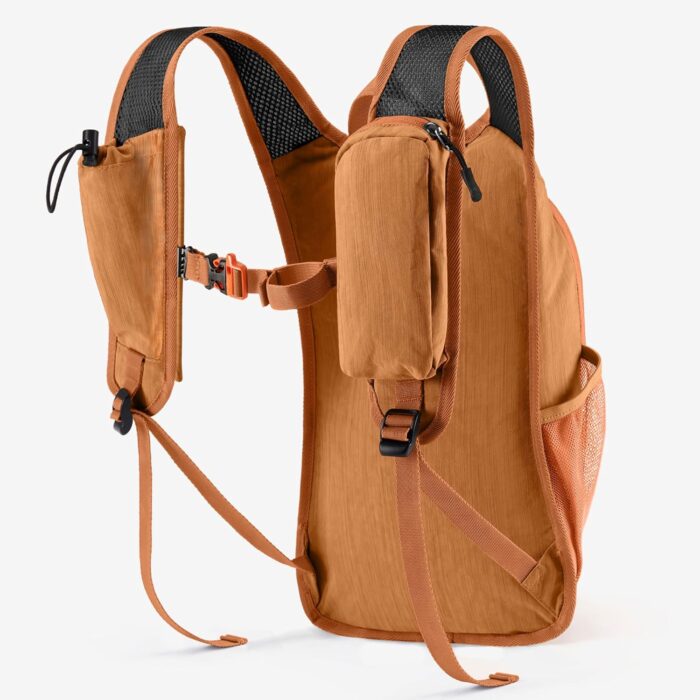 10L Small Hiking Backpack Travel Daypack Lightweight Packable Back Pack for Women Men(Orange) - Image 2