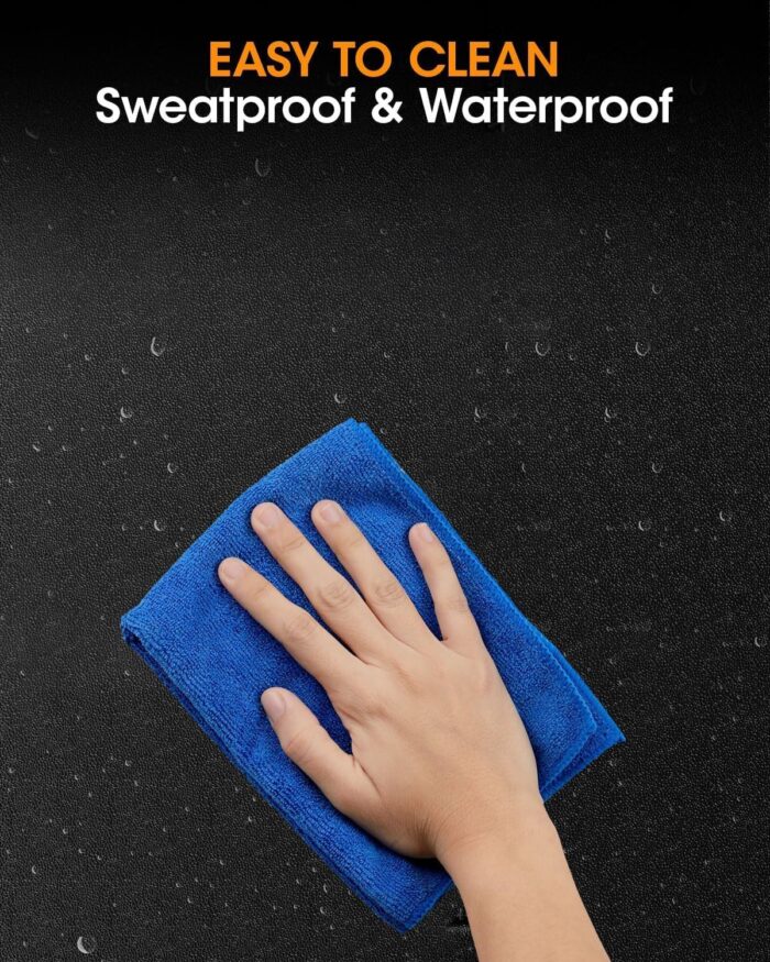 Bike Treadmill Walking Pad Mat 63x30,Compatible with Peloton, 1/4" Thick Bike mat for Hardwood Floors Protector, Trainer Pad for Under Stationary Bike on Carpet, Exercise Mat, Noise Shock Absorption - Image 6