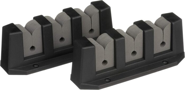 Seachoice 3-Rod Storage Holder, Black, ABS Plastic - Image 2