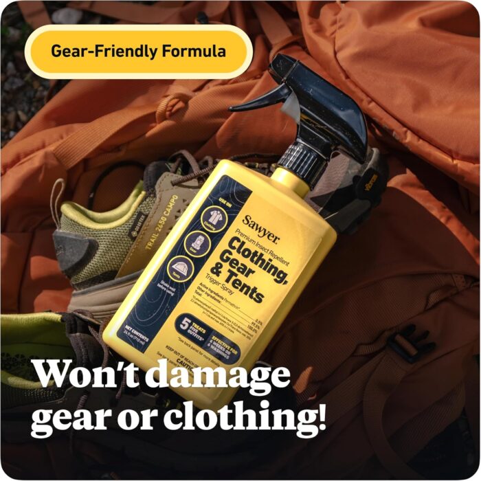 Sawyer Products SP657 Premium Permethrin Insect Repellent for Clothing, Gear & Tents, Trigger Spray, 24-Ounce - Image 3