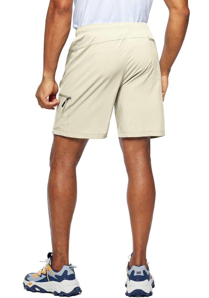 Viodia Men's Hiking Cargo Shorts Stretch Quick Dry Lightweight Shorts for Men Fishing Athletic Shorts with Pockets - Image 3