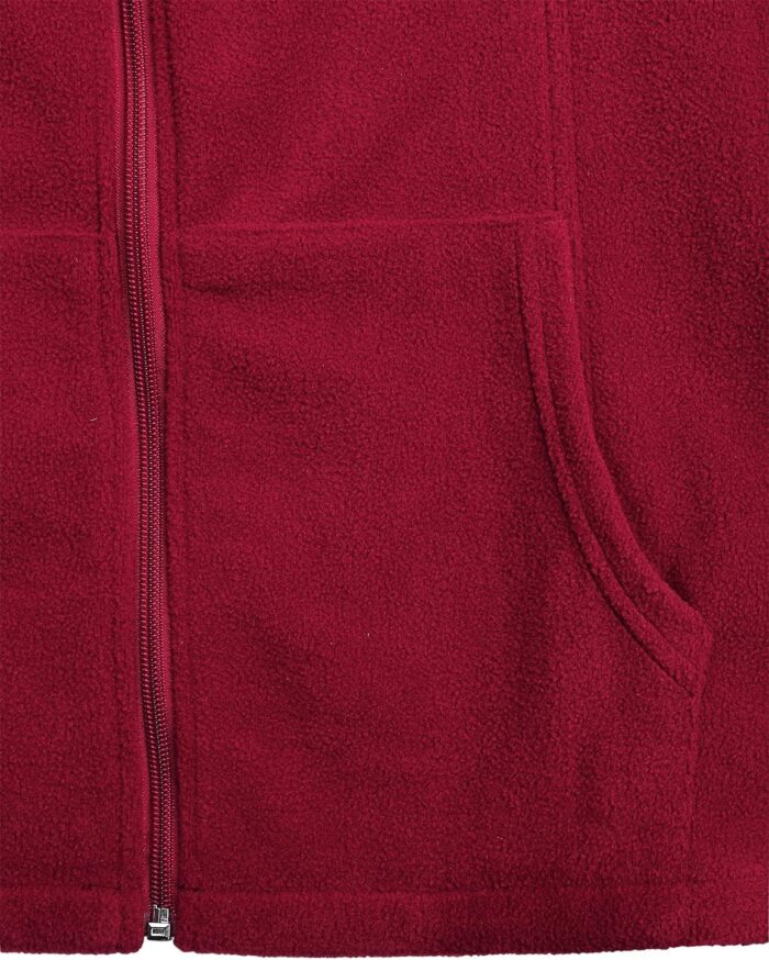 Hibelle Women's Outdoor Full-Zip Thermal Fleece Jacket with Pockets - Image 5