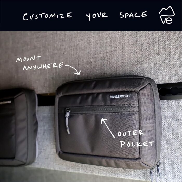 VanEssential Soft Sided Venture L-Track Mounted Storage Bag Large - Image 2