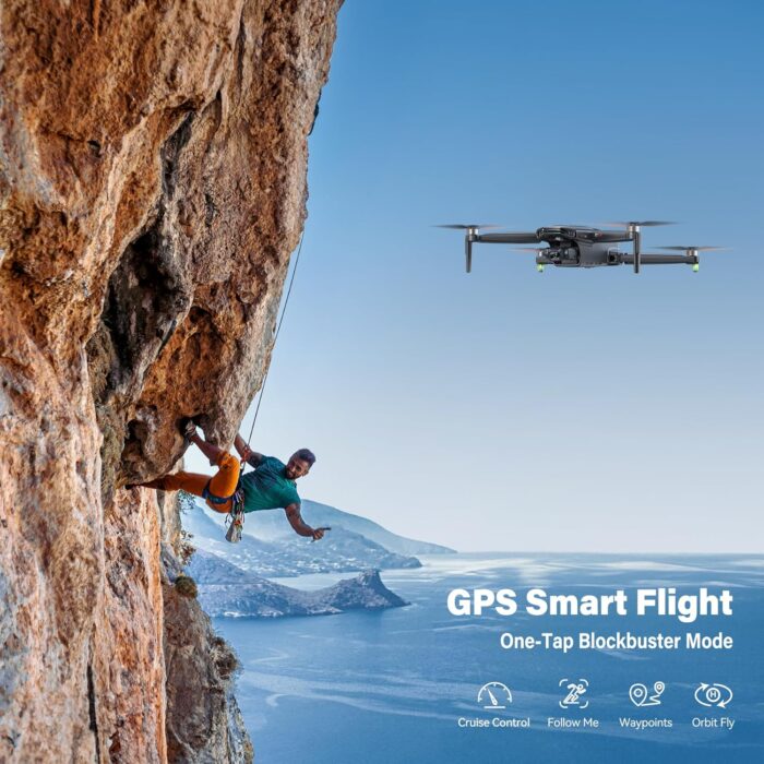Bwine F7GIM Pro Drone with 6K UHD Camera and 3-Axis Brushless Gimbal, GPS Smart Control for Adults and Beginner, Plus 70Mins Flight Time, 10000Ft FPV Digital Transmission and TOF Safety Support - Image 4