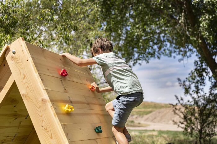 Squirrel Products Rock Climbing Holds for Kids, Deluxe Extra Large Climbing Rocks with Mounting Hardware - DIY Rock Wall Indoor & Outdoor Playground Accessories Wall Climbing Kit - Ages 3+ - Image 9