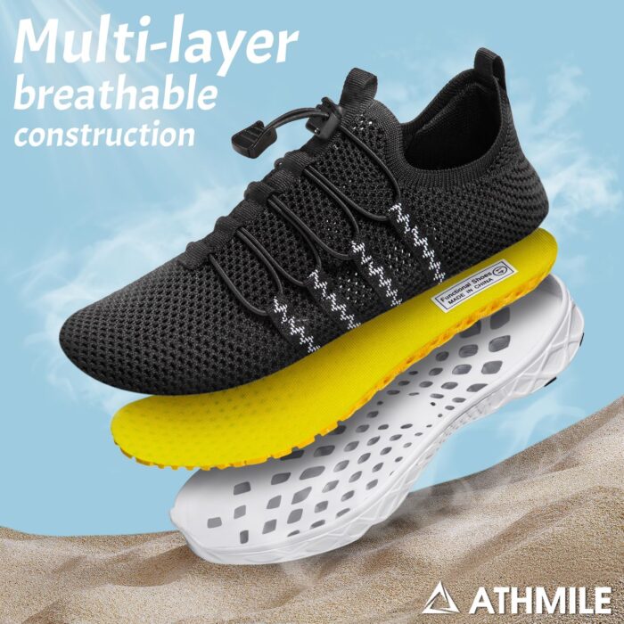 ATHMILE Barefoot Shoes Women Men Water Shoes Hiking Swim River Adult Lake Pool Grounding Beach Camping Accessories Cruise Ship Essentials Vacation Must Haves Surfing Kayaking Sport Walking - Image 4
