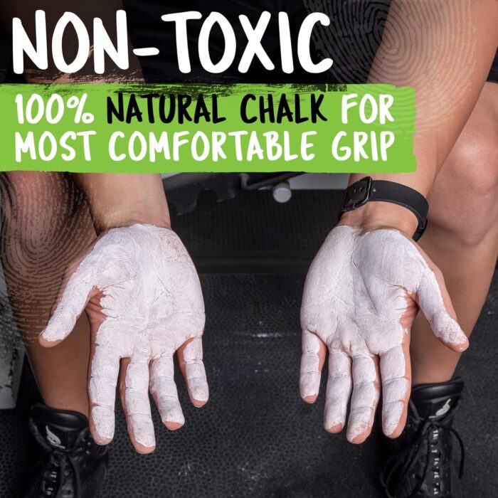 Gradient Fitness Liquid Chalk for Gym, Lifting, Rock Climbing, Pole Grip, Weightlifting, Workout - Dry Hands Hand Grip - Image 5