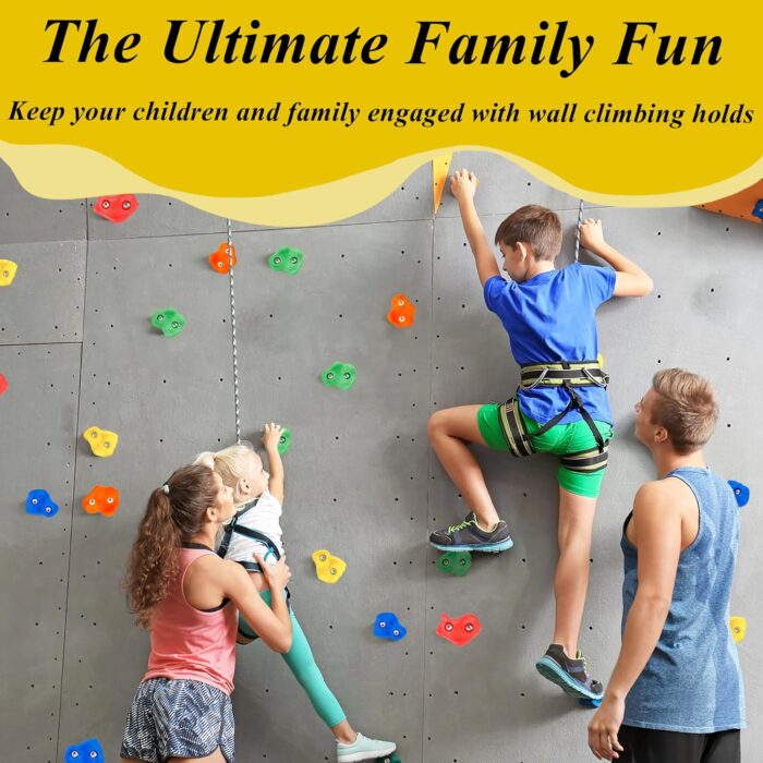 C CRYSTAL LEMON Rock Climbing Holds for Toddler Playground - Image 6