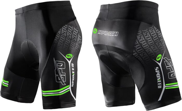 sponeed Men Bike Shorts Cushioned Biking Wear Gear Road Cycling Bottoms - Image 3