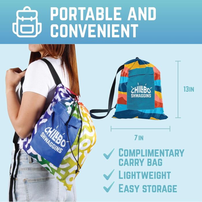 Chillbo Inflatable Couch – Cool Inflatable Chair. Upgrade Your Camping Accessories. Easy Setup is Perfect for Hiking Gear, Beach Chair and Music Festivals. - Image 3