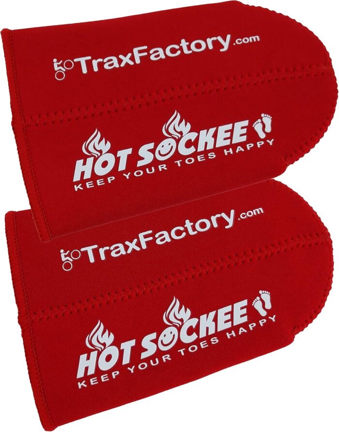 Neoprene Toe Warmers - Worn Inside Shoes or Boots - 3 Sizes - Cycling, Hiking, Winter Sports, Camping, Work & Construction Boots - Image 2