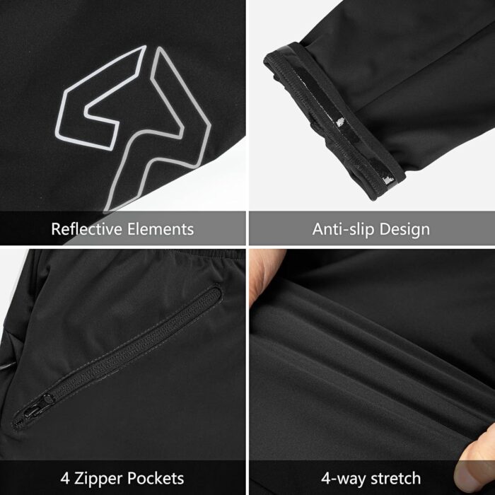 33,000ft Women's Cycling Pants Mountain Bike Waterproof Windproof Breathable Athletic Sweatpants for Hiking Multi Sports - Image 5
