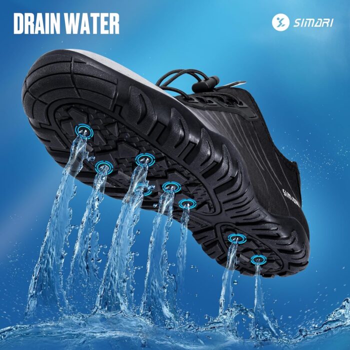 SIMARI Water Shoes for Women Men - Barefoot Quick-Dry Aqua Socks | Lightweight Swim Shoes for Surfing, Swimming, Beach Sports, Kayaking, Diving | Non-Slip Design - Image 5