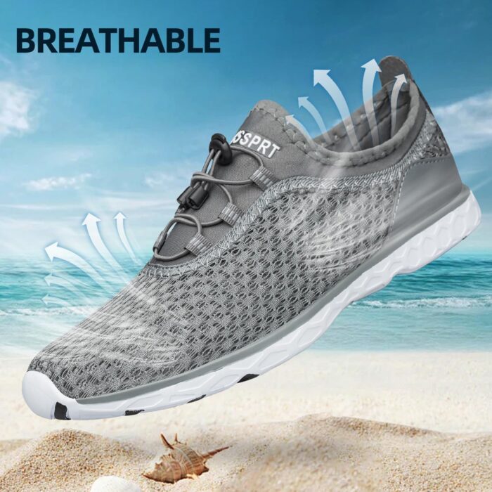 DOUSSPRT Men's Water Shoes Quick Drying Sports Aqua Shoes - Image 4