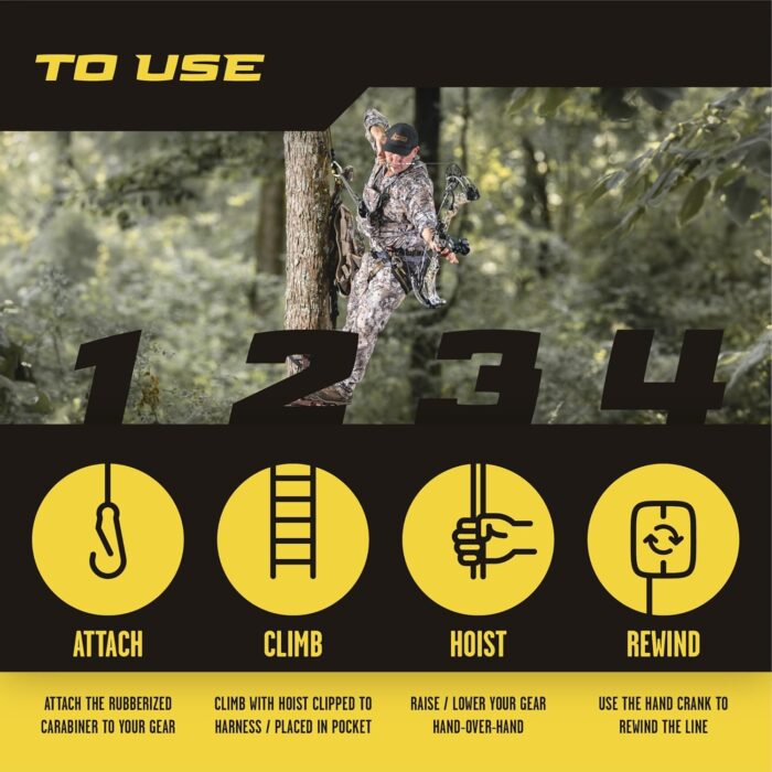 Hunters Safety System Gear Hoist - Image 4