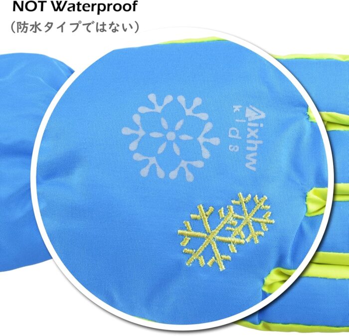 TRIWONDER Kids Ski Snow Gloves Winter Cold Weather Windproof Warm Snowboard Sport Mittens for Boys Girls - Image 3