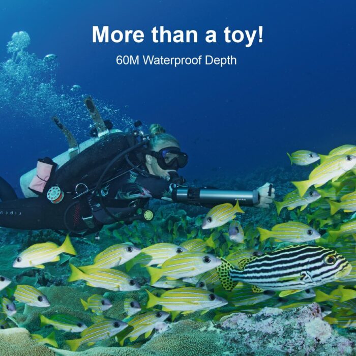 Waydoo Subnado Underwater Scooter Black and Red Special Version - Image 6