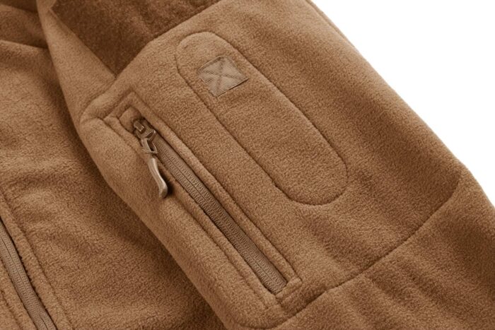 CRYSULLY Men's Military Tactical Sport Warm Fleece Hooded Outdoor Adventure Jacket Coats - Image 4