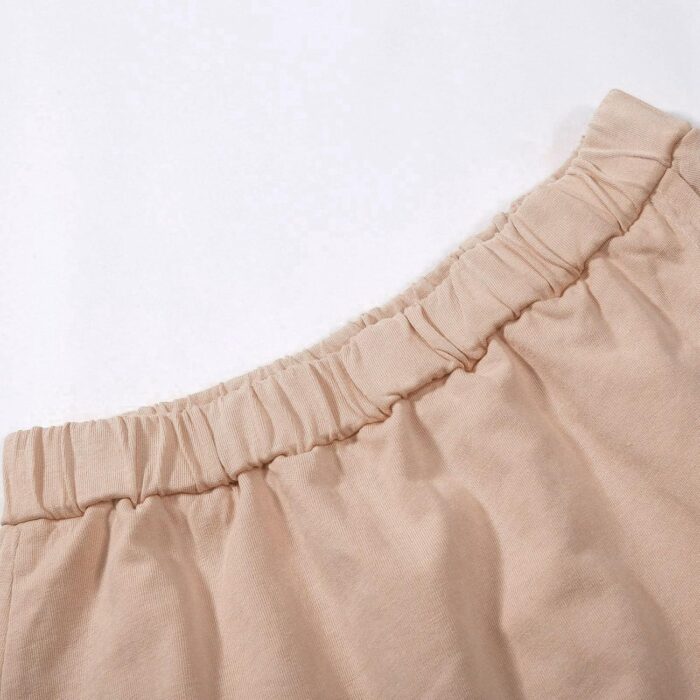 Cotton Skort Set 2 Piece Outfits Athletic Sets For Women Casual Skirt And Tank Top Travel Outfit Leisure Wear - Image 5