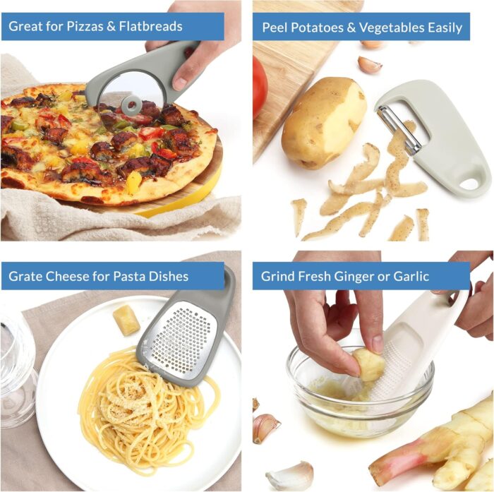 Space Saving Kitchen Gadgets - Kitchen Gadgets Set 5 Pieces - Camper Gifts - RV Gifts - RV Kitchen Accessories - Gifts for RV Owners - RV Gadgets - Dishwasher Safe - Image 4