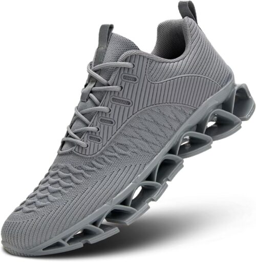 Men's Running Shoes Blade Tennis Walking Casual Fashion Sneakers Breathable Non Slip Gym Sports Work Athletic Trainers