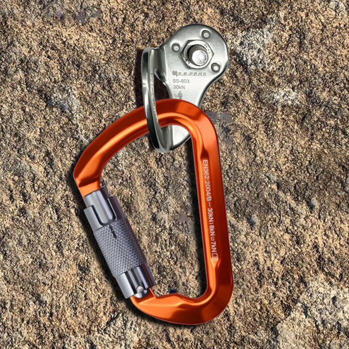 30KN Climbing Bolt Hanger, Stainless Steel Climbing Anchor Bolt, Rock Climbing Anchor for 10 mm / 3/8" Bolt, for Climbing Rappelling Rescue Hammock Installation - Image 5