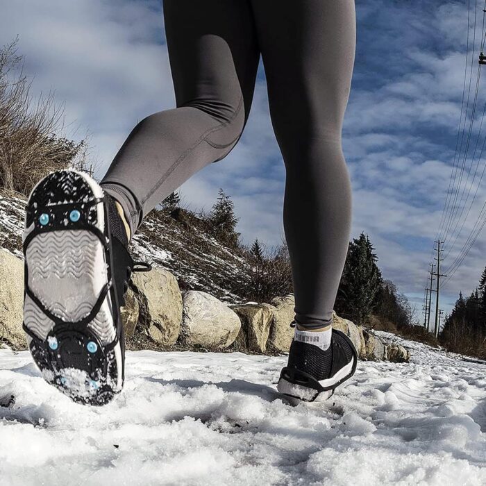 Due North Everyday G3 Ice Cleats for Shoes & Boots - Traction Spikes for Men & Women to Improve Grip on Snow & Ice - Image 18