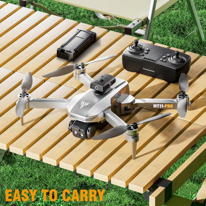 Brushless Motor Drone,90° Adjustable 4K FPV,APP control,40min Flight Time,Indoor Obstacle Avoidance,Optical Flow Positioning,Gesture Photography,360° Flip,Eyond-Range Loss Alert, Toys Gifts for Men Boys - Image 7