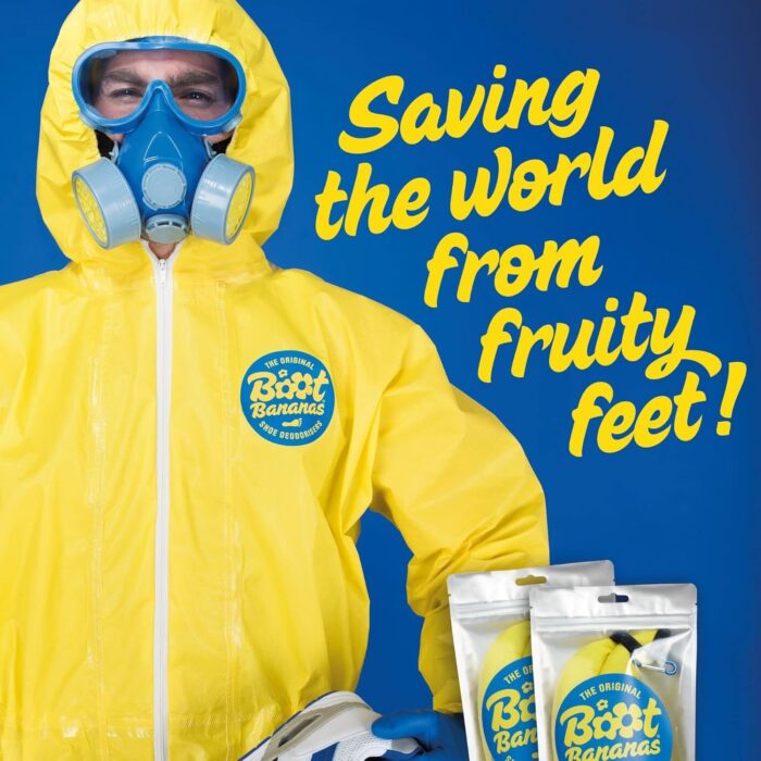 Boot Bananas Original Shoe Deodorizer | Long-Lasting, Reusable Sports Shoe Deodorizer Odor Neutralizer & Air Purifier | Eco-Conscious | Lasts 6 to 12 Months | 1 Pair - Image 6