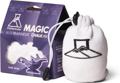 Friction Labs Magic Chalk Ball & Magic Chalk Ball PRO - Premium Gym Chalk in Refillable Sock - Non Toxic - Great for Climbing, Gymnastics, Weightlifting, Crossfit & Bouldering