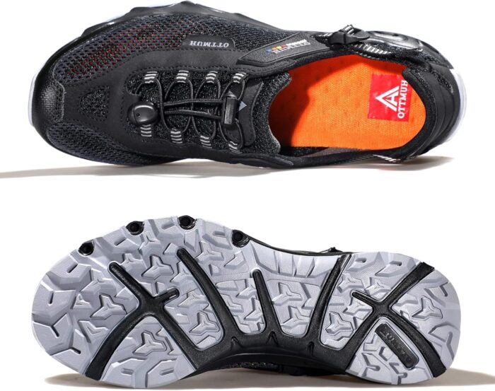 HUMTTO Men's Amphibious Water Shoes - Hiking Sandals for Men Outdoor Water Sandal Closed Toe Non-Slip River Shoes Summer Quick Drying Aqua Shoe - Image 5
