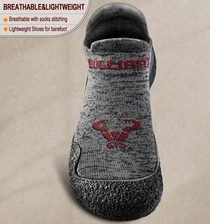 BULLIANT Men Slipper Socks,Grip Socks Hiking Water Shoes Barefoot Shoes for Outdoor Walking Exercises - Image 3
