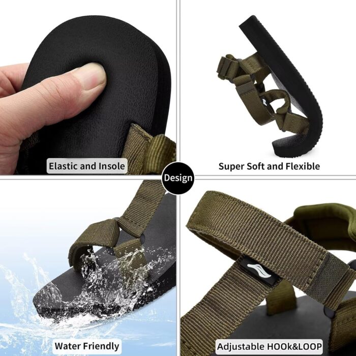 Women's Original Sport Sandals Hiking Sandals with Arch Support Yoga Mat Insole Light Weight Outdoor Water Shoes - Image 3