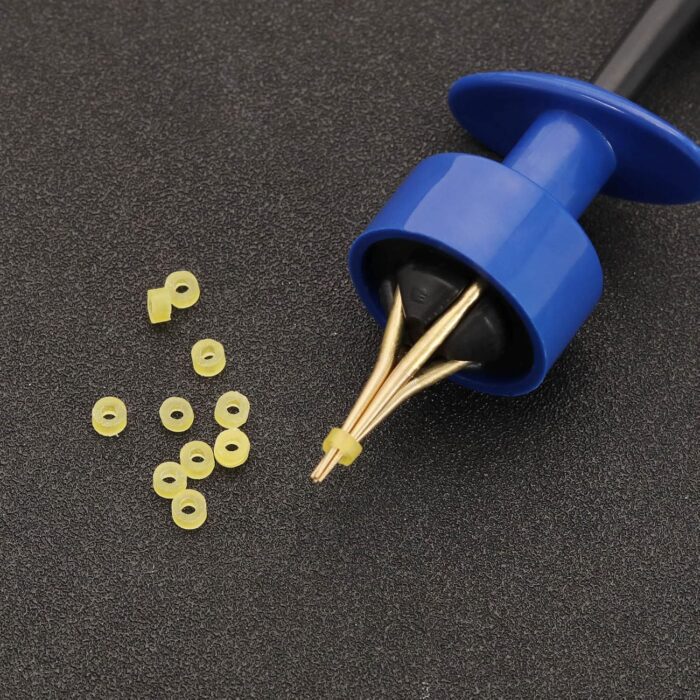 The Lord of the Tools 2PCS Pellet Banding Tools Bait Bander Carp Fishing Accessories Coarse Fishing Terminal Tackle with 300PCS 4mm & 300PCS 3mm Bait Bands - Image 7