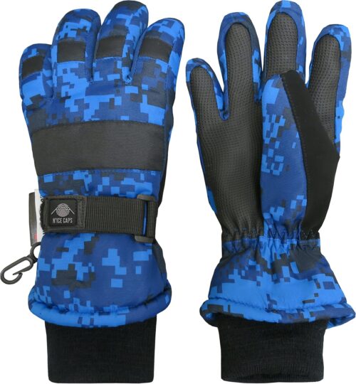 N'Ice Caps Kids Waterproof Winter Thinsulate Warm Gloves