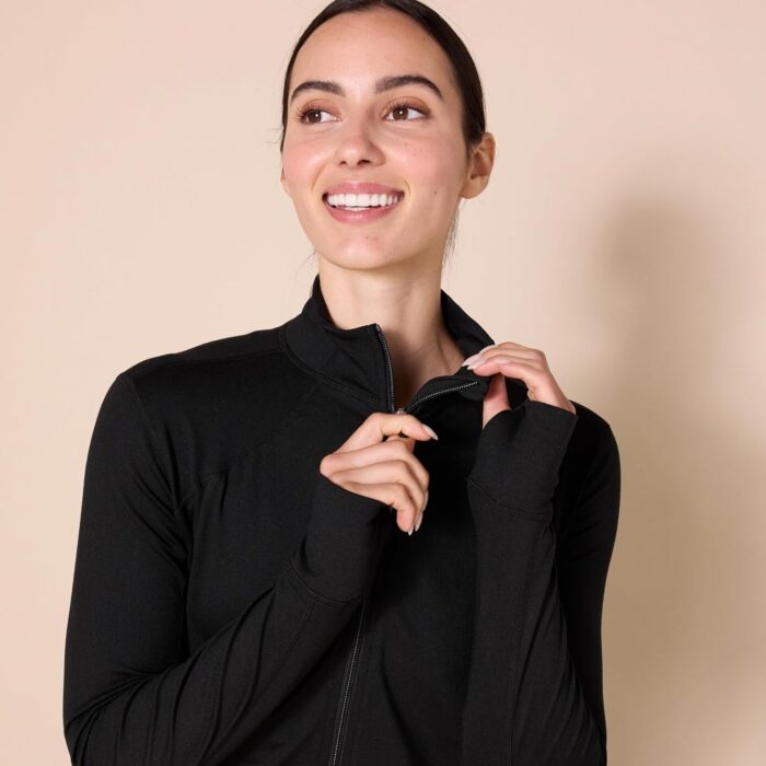 Amazon Essentials Women's Fleece Full-Zip Jacket - Brushed Tech Stretch (Available in Plus Size) - Image 4