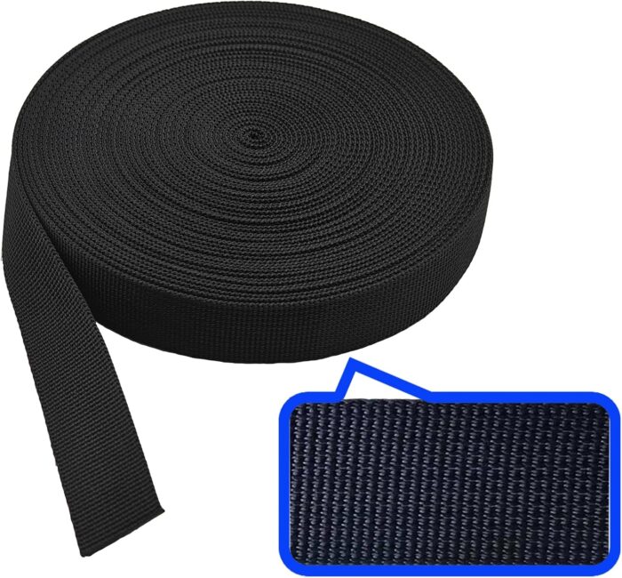Nylon Straps 1 Inch Wide (12 Yards) Nylon Strap for Indoor or Outdoor Gear, Mountaineering and Climbing Accessories, Firefighting and Rescue Gear,DIY - Image 2