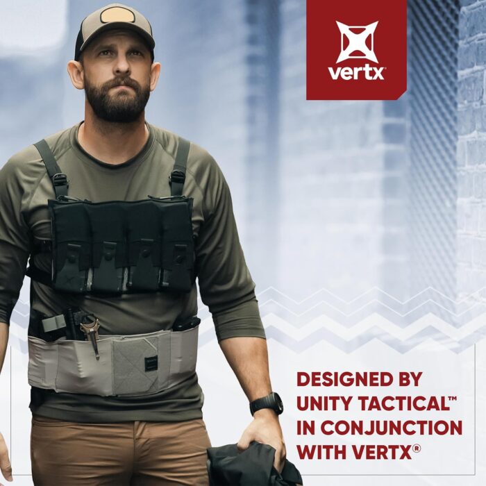 Vertx Mens Clutch Unity Tactical Belt, Modular Mission Belts for Men, Gun Holster Radio Mag Pouch for CCW Concealed Carry - Image 5