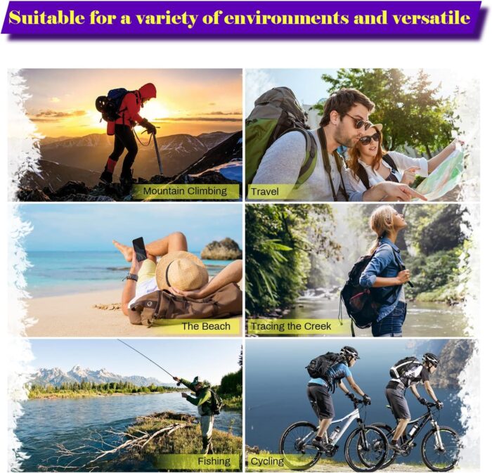 Waterproof Backpack Rain Cover with Reflective Strip for Mountaineering, Traveling, Cycling, Camping and Outdoor - Image 6