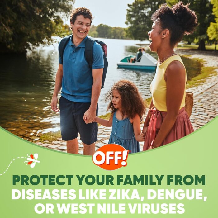 OFF! Deep Woods Insect Repellent Aerosol, Dry, Non-Greasy Formula, Bug Spray with Long Lasting Protection from Mosquitoes, 4 Oz, 2 Count - Image 5