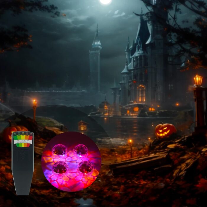 Ghost Hunting Equipment Kit, Include 1 pc Emf Meter and 4 pcs Motion Light up Cat Balls, Paranormal Equipment，Home and Office EMF Detection - Image 5