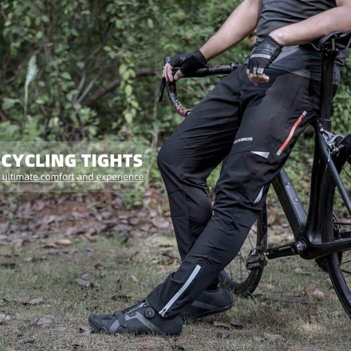 ROCKBROS Mens Cycling Bike Pants Quick-Dry Outdoor Mountain Running Hiking Gear - Image 5