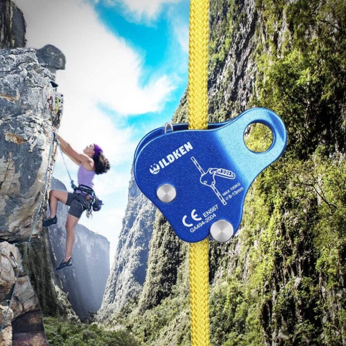 Climbing Ascender Fall Protection Belay Device Climbing Rope Grab for Rock Climbing Mountaineering Tree Arborist Expedition Caving Rescue Aerial Work - Image 6