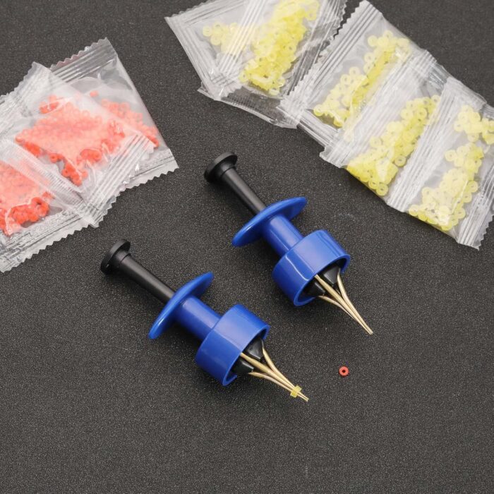 The Lord of the Tools 2PCS Pellet Banding Tools Bait Bander Carp Fishing Accessories Coarse Fishing Terminal Tackle with 300PCS 4mm & 300PCS 3mm Bait Bands - Image 5