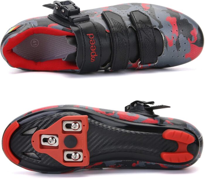Unisex Cycling Shoes Compatible with pelaton Indoor Road Bike Riding Shoes for Men and Women Delta Cleats Clip Outdoor Pedal - Image 2