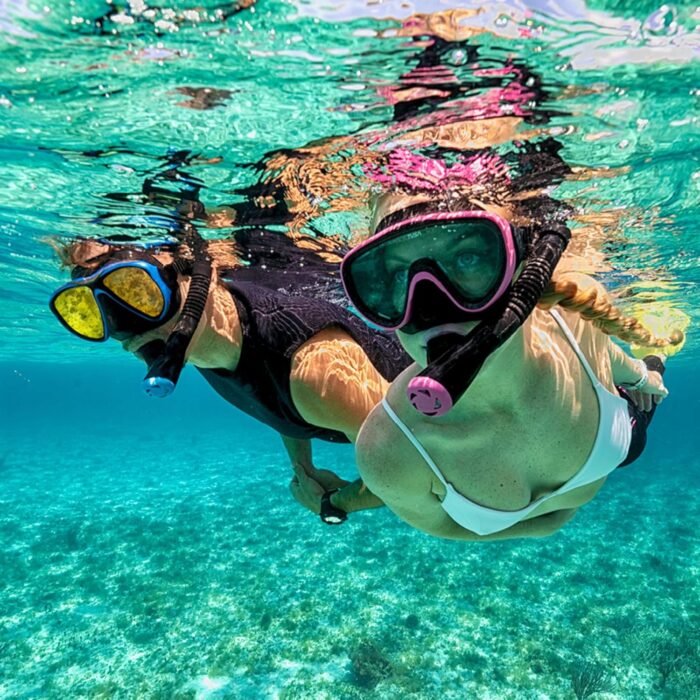 TUSA Sport Adult Powerview Mask, Dry Snorkel, and Fins Travel Set - Image 7