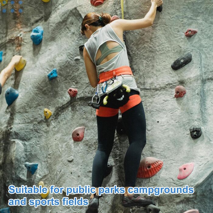 PATIKIL Rock Climbing Holds, Climbing Rock Wall Grips Play Set Climber with Single Holes for Playground Accessories Training Indoor Outdoor Tree - Image 7