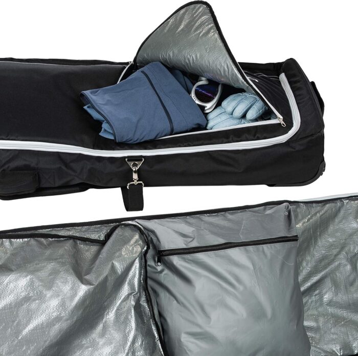 Athletico Conquest Padded Snowboard Bag With Wheels - Travel Bag for Single Snowboard and Snowboard Boots - Image 4