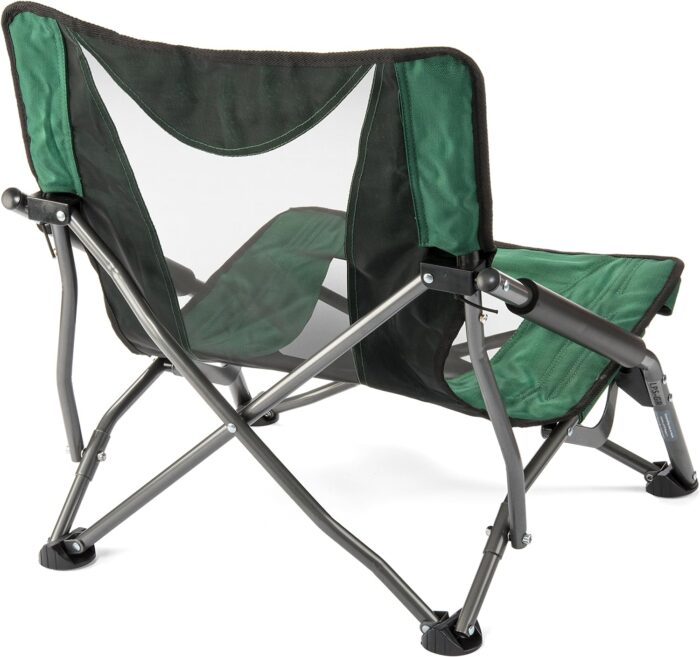 Cascade Mountain Tech Folding Camp Chair for Camping, Beach, Picnic, Barbqeues, Sporting Events with Carry Bag - Image 6